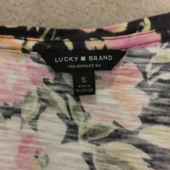 Lucky Brand flower t-shirt - Picture 2 of 4